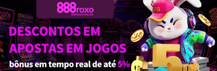 Banner de promoções exclusivas do 888roxo